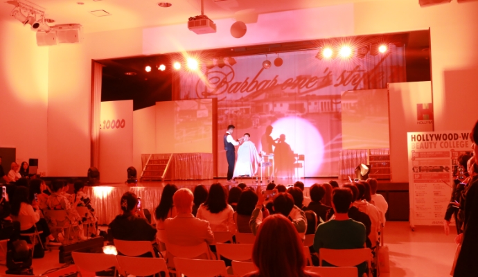 ヘアーショーの特別項目バーバー